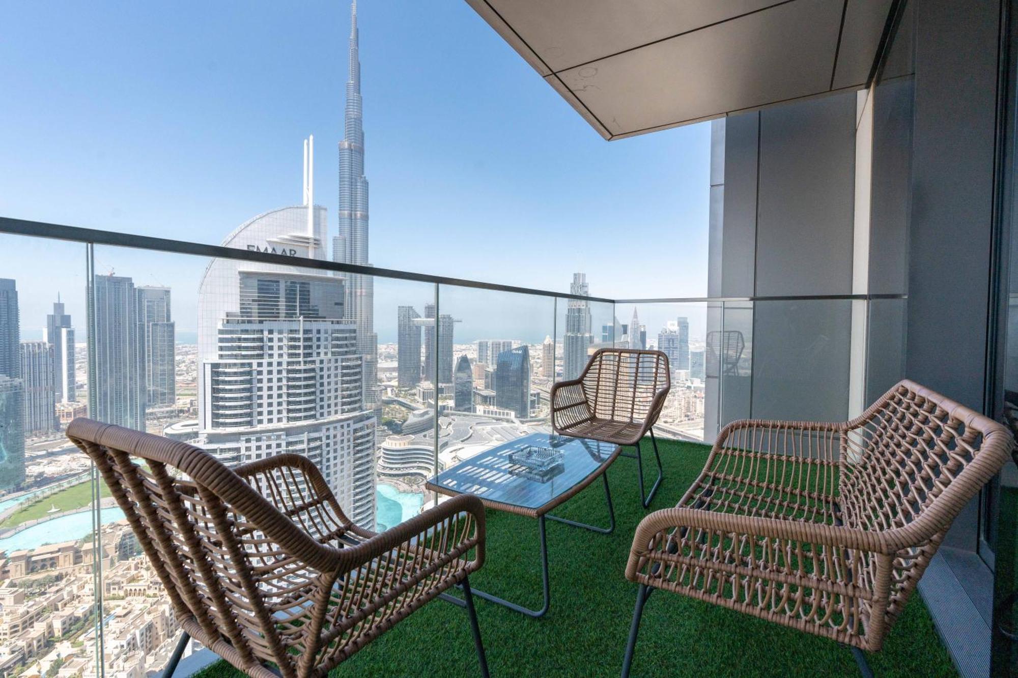 Lux Apt-Burj View Opp. Dxb Mall Dubai Exterior foto