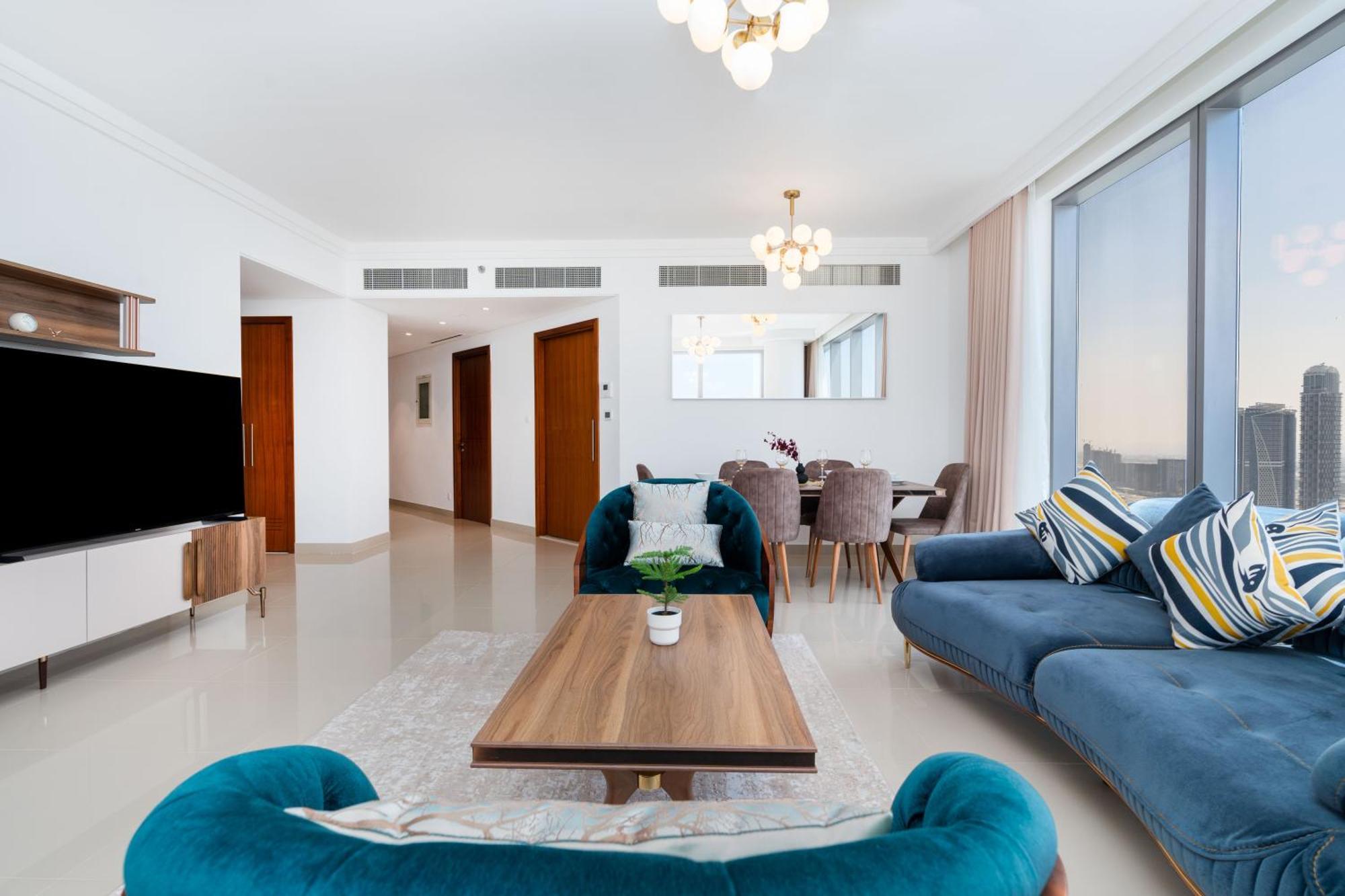 Lux Apt-Burj View Opp. Dxb Mall Dubai Exterior foto