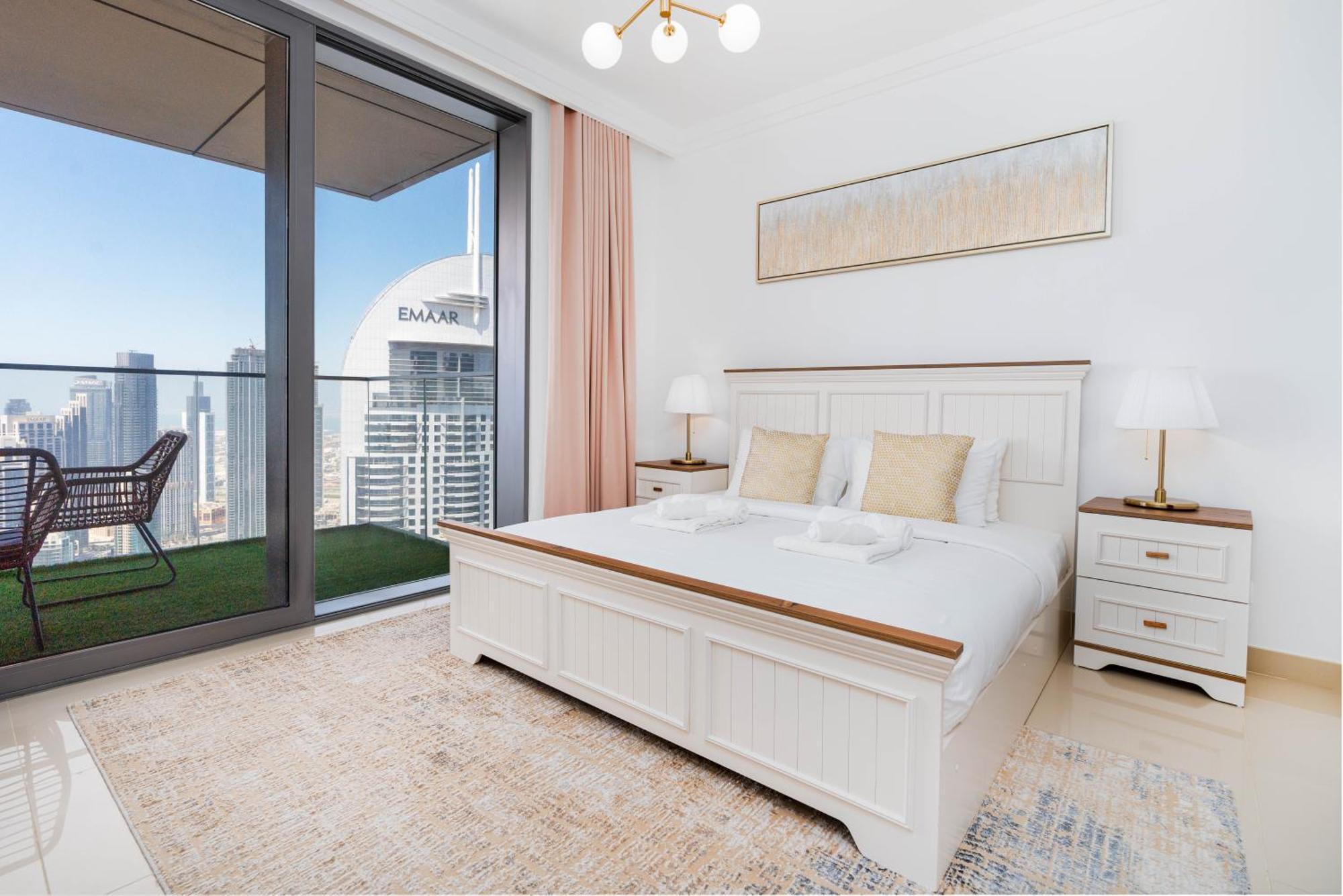 Lux Apt-Burj View Opp. Dxb Mall Dubai Exterior foto